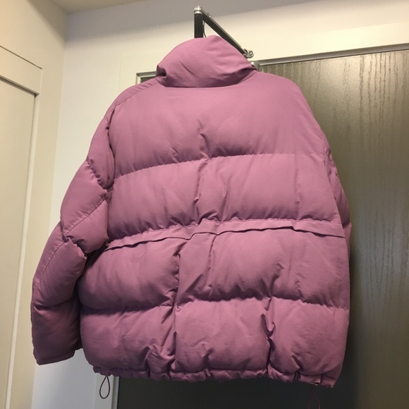 Korean Lavender puffer jacket Bomber - One Size - Picture 5 of 5
